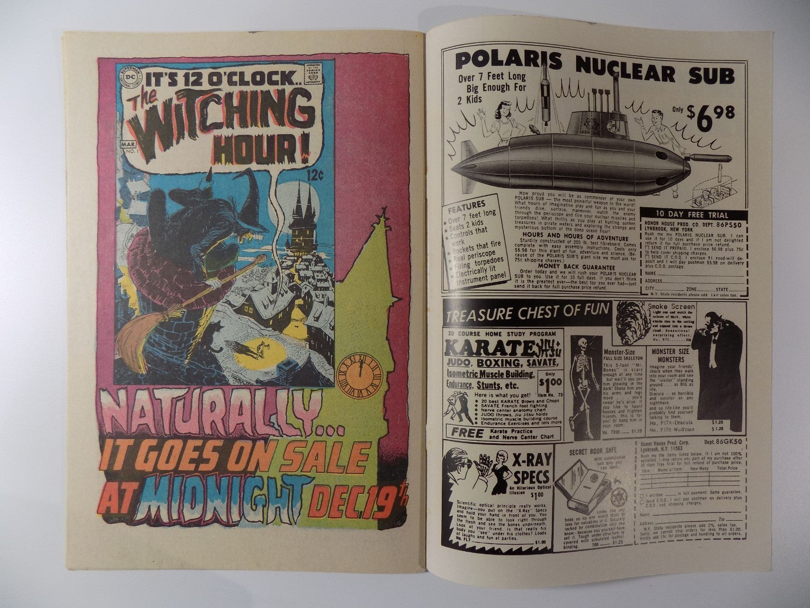 Captain Action #3 DC Comic March 1969 Very Fine-