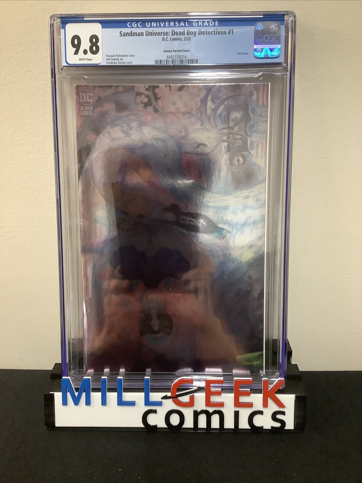 Sandman Universe Dead Boy Detectives #1 (2023) CGC Graded 9.8 (NM/M) Foil, 1:50