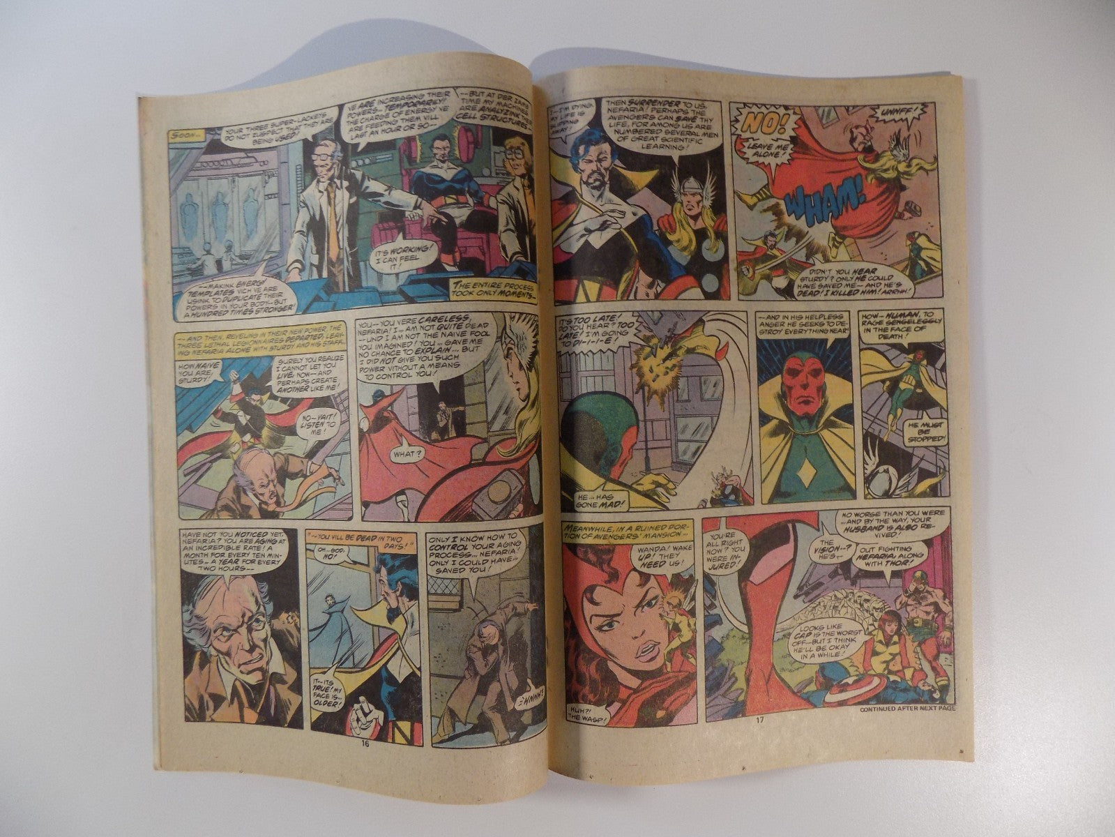 Avengers #166 Marvel Comic December 1977 Very Fine
