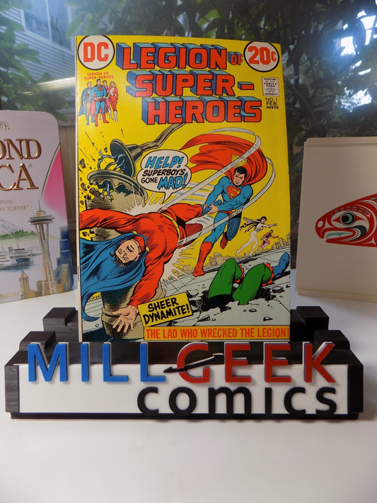 Legion of Super-Heroes #1 DC Comic February 1973 Very Fine+