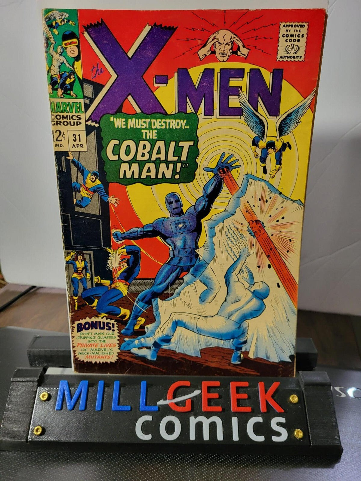X-Men #31 (Vol 1) 1st Cobalt man and Candy Southern  - VG Plus - 4.5