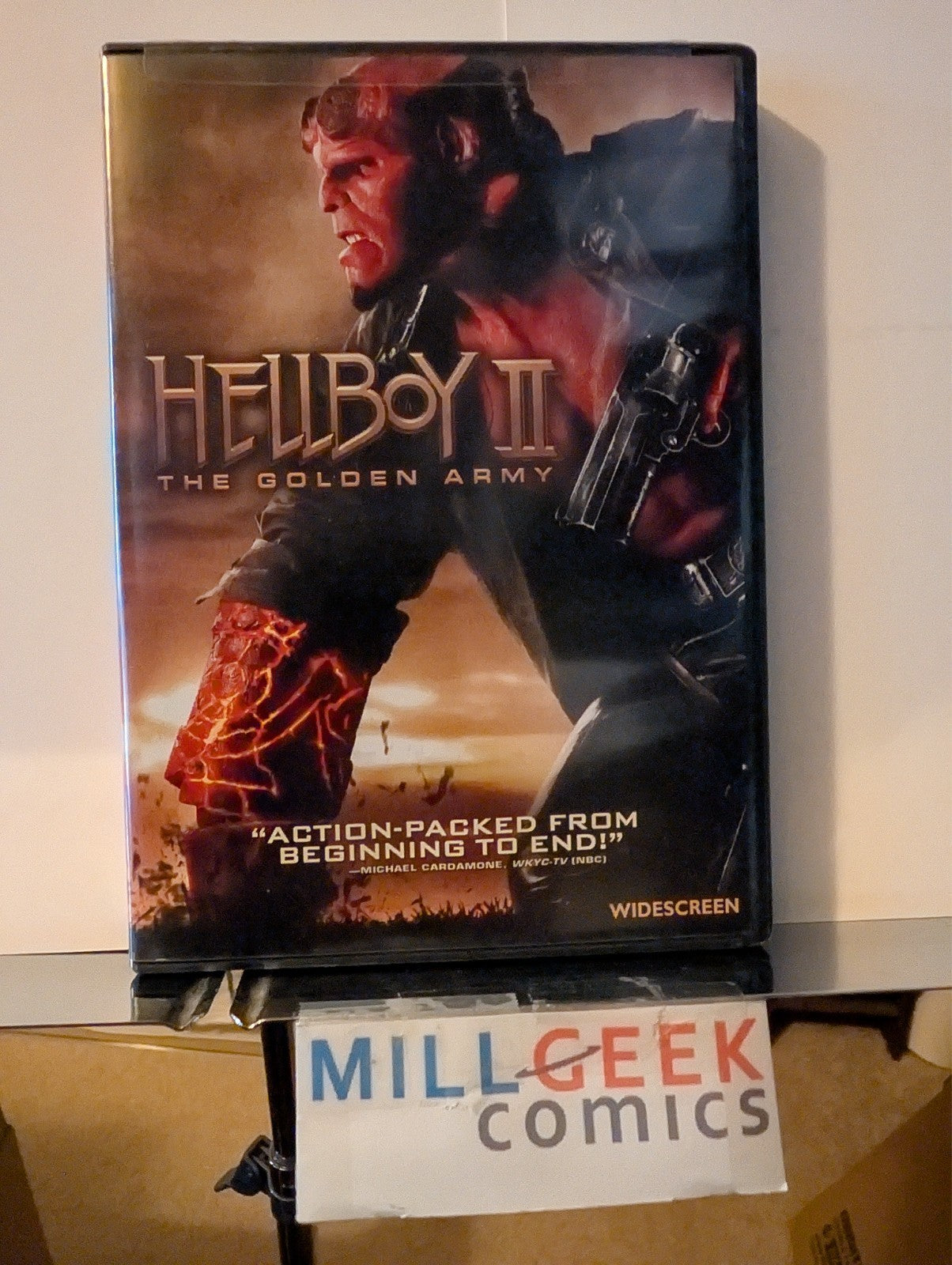 Hellboy / Hellboy II: The Golden Army / Hellboy Animated (DVD) Like New -JD