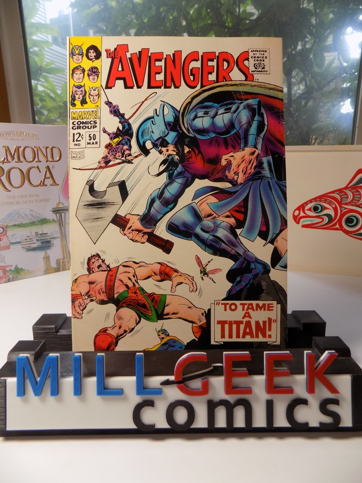 Avengers #50 Marvel Comic March 1968 Fine-