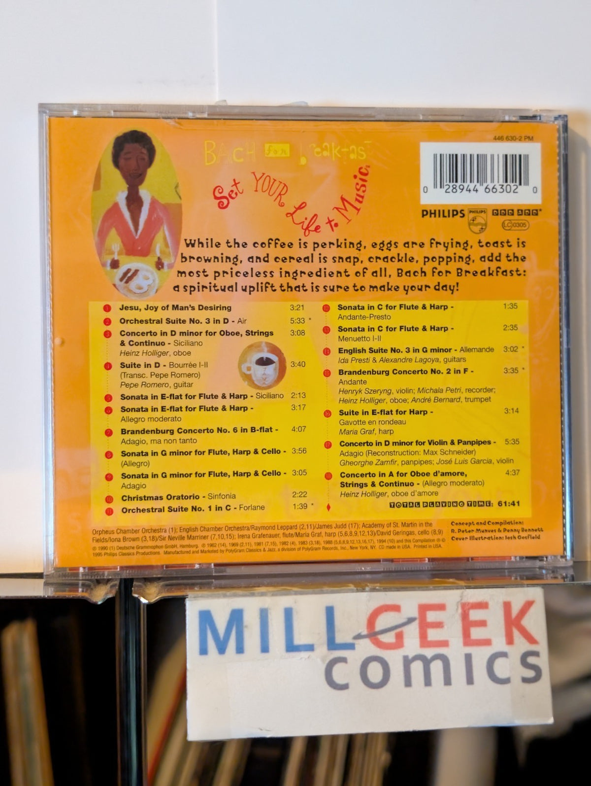 Bach Concertos for Oboe / Bach for Breackfast, 2 CD lot -JD
