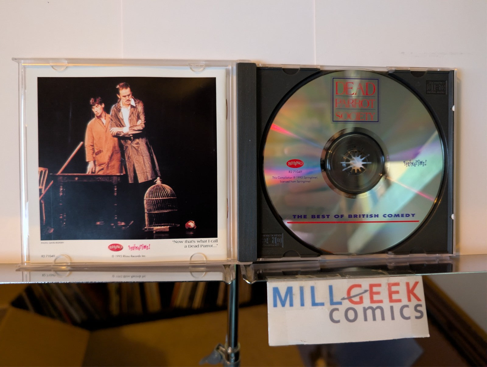 Comedy CDs 2 CD Lot (Dead Parrot Society, No Cure For Cancer) -JD