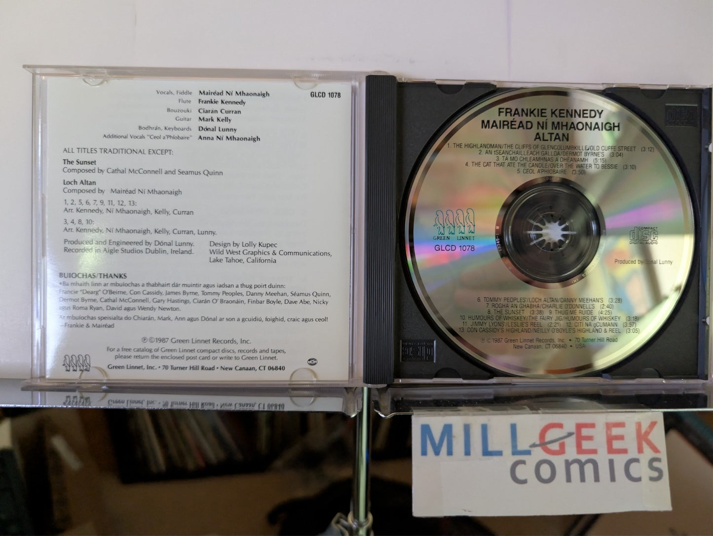 Celtic Folk Music 3 CD Lot (Anuna, Frankie Kennedy & Mairead, Capercaillie) -JD