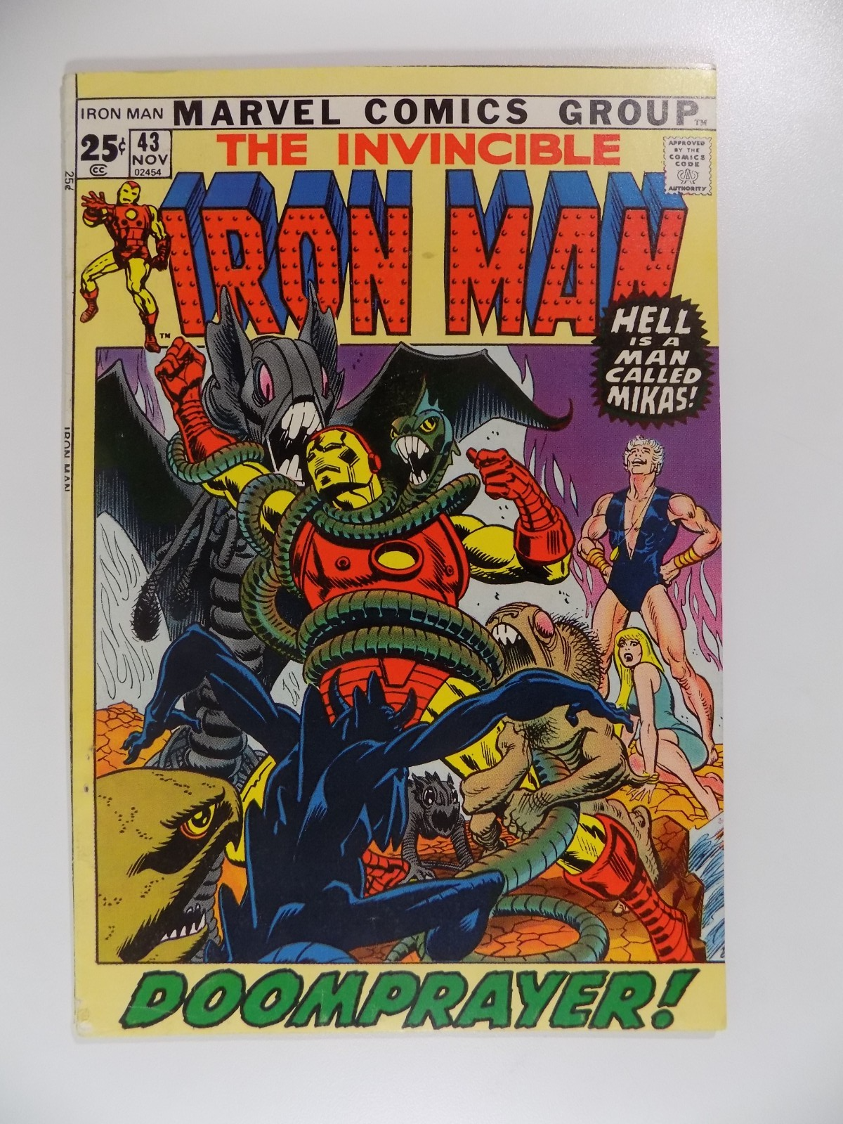 Iron Man #43 Marvel Comic November 1971 Very Fine-