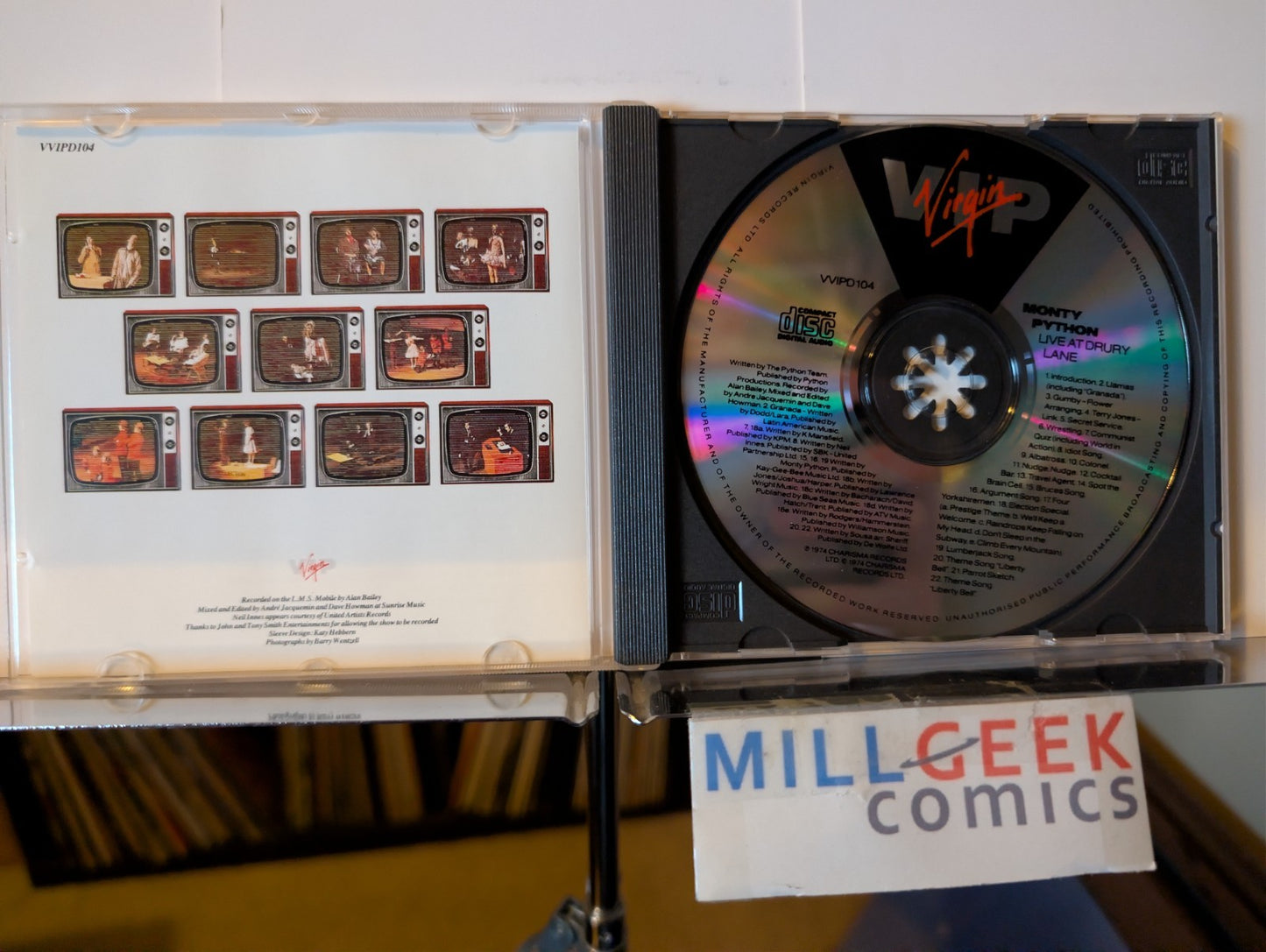 Comedy Albums 4 CD Lot (George Carlin, Ogden Edsl, Monty Python, Weird Al) -JD