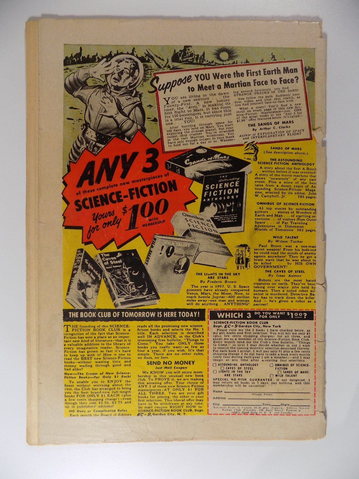 Two-Fisted Tales #39 EC Comic Severin October 1954 Good/Very Good