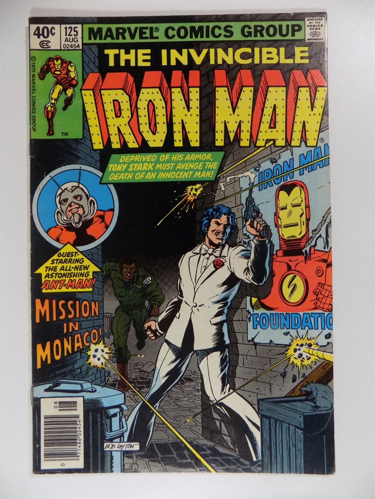 Iron Man #125 Marvel Comic August 1979 Very Fine-