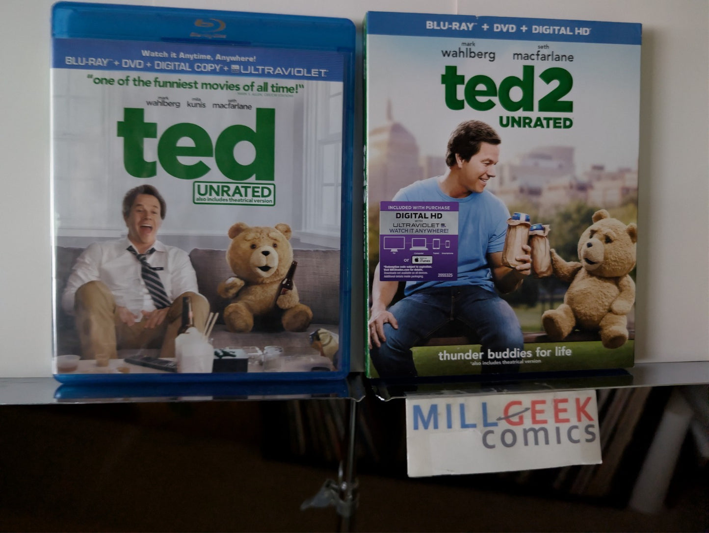 Ted / Ted 2, 2 Movie Set (Blu-ray) Like New -JD