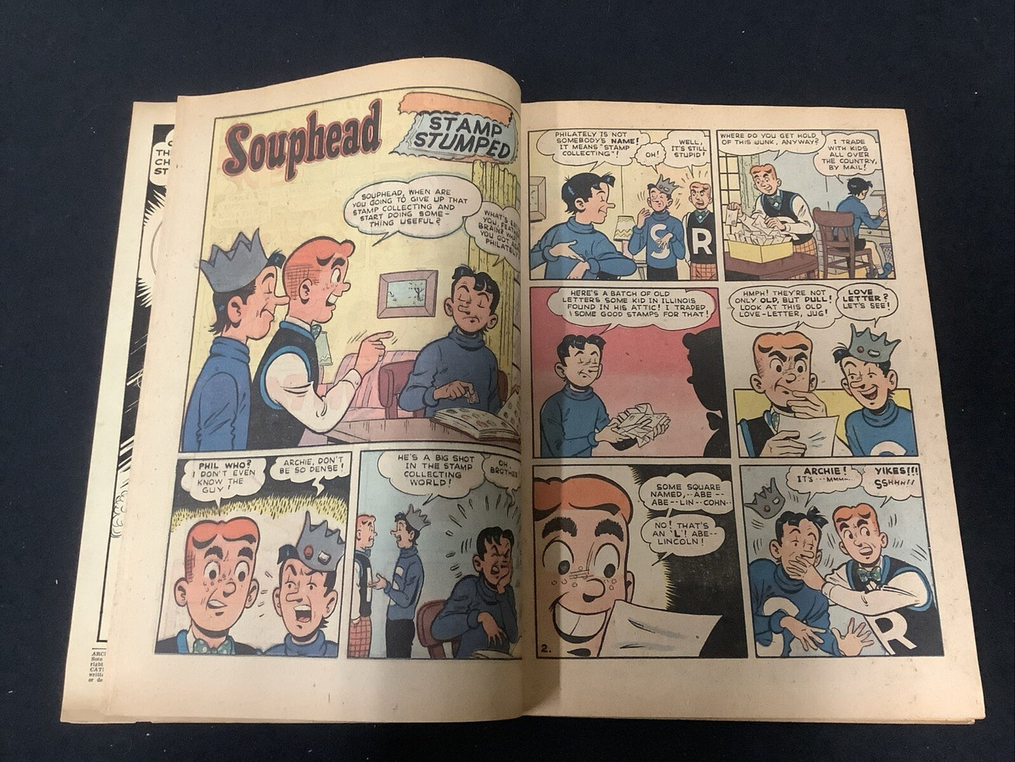 Archie’s Pal Jughead #17 (April 1953) G+ (2.5) 1/2” Spine Split, 1/8” Spine Roll