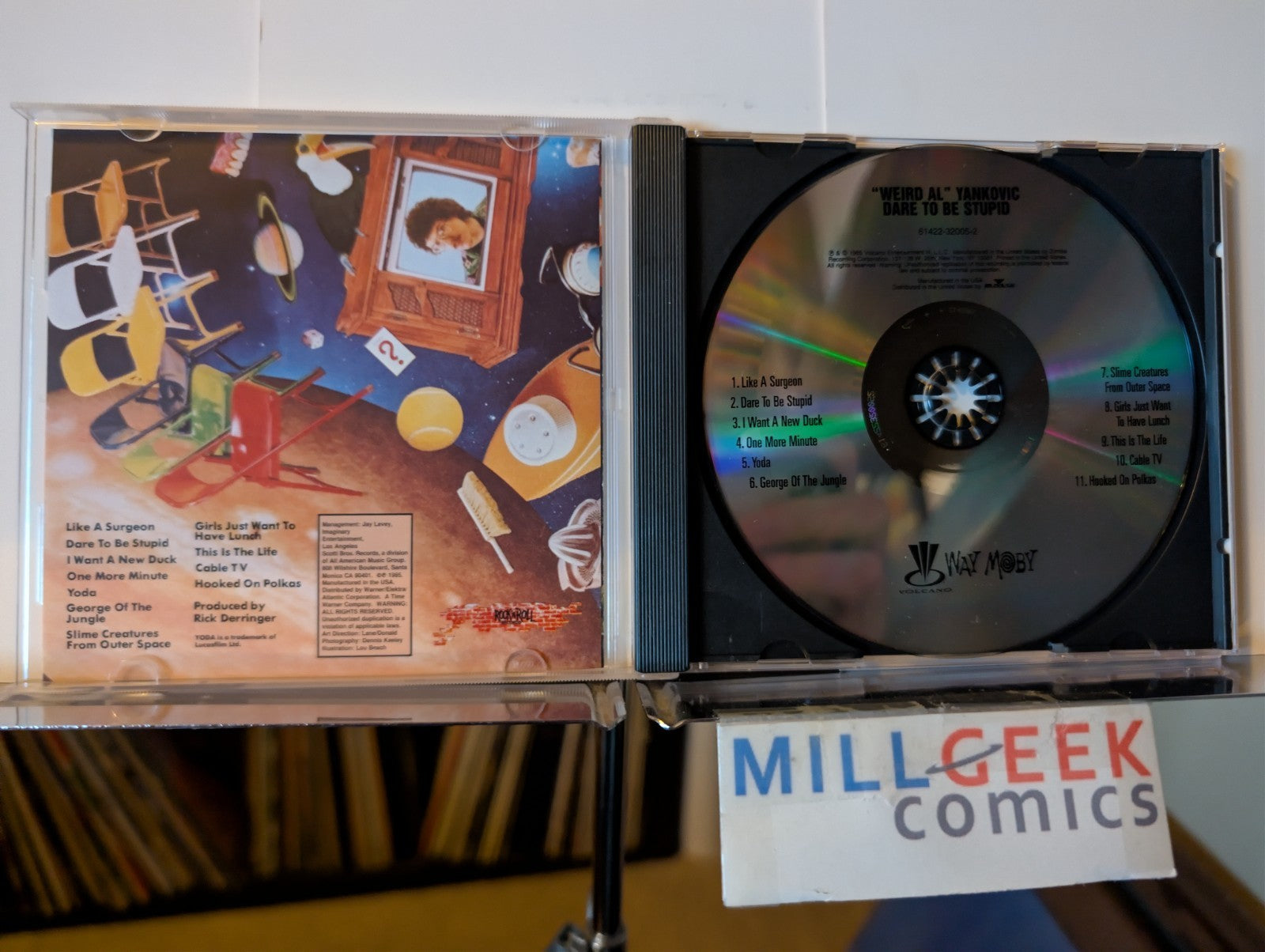 Comedy Albums 4 CD Lot (George Carlin, Ogden Edsl, Monty Python, Weird Al) -JD