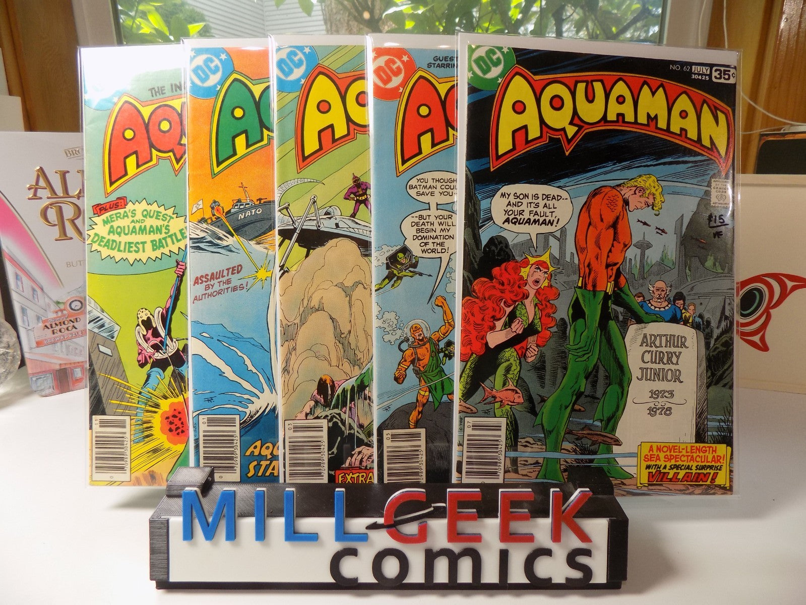 Aquaman #58-62 DC Comics 1977 High Grade Run