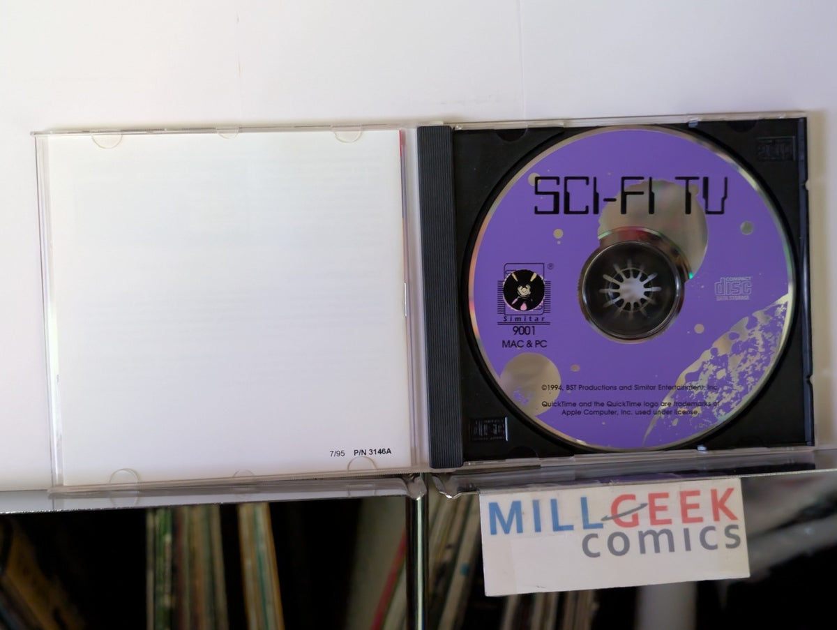 Sound Effects from Star Trek CD / SCI-FI TV CD-ROM, 2 Disc Sci-Fi Lot -JD