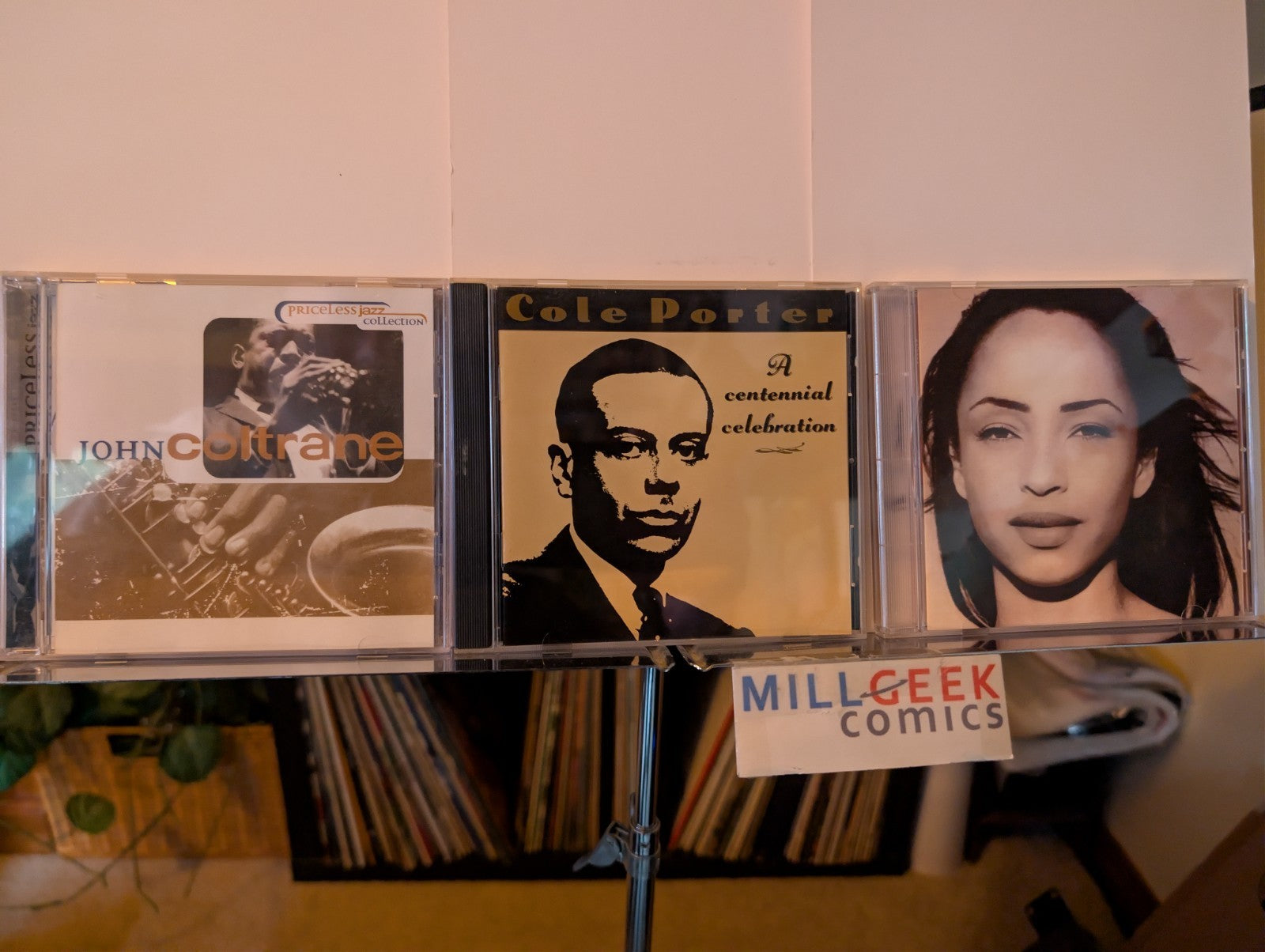 Jazz 3 CD lot (John Coltrane, Cole Porter, Sade) -JD