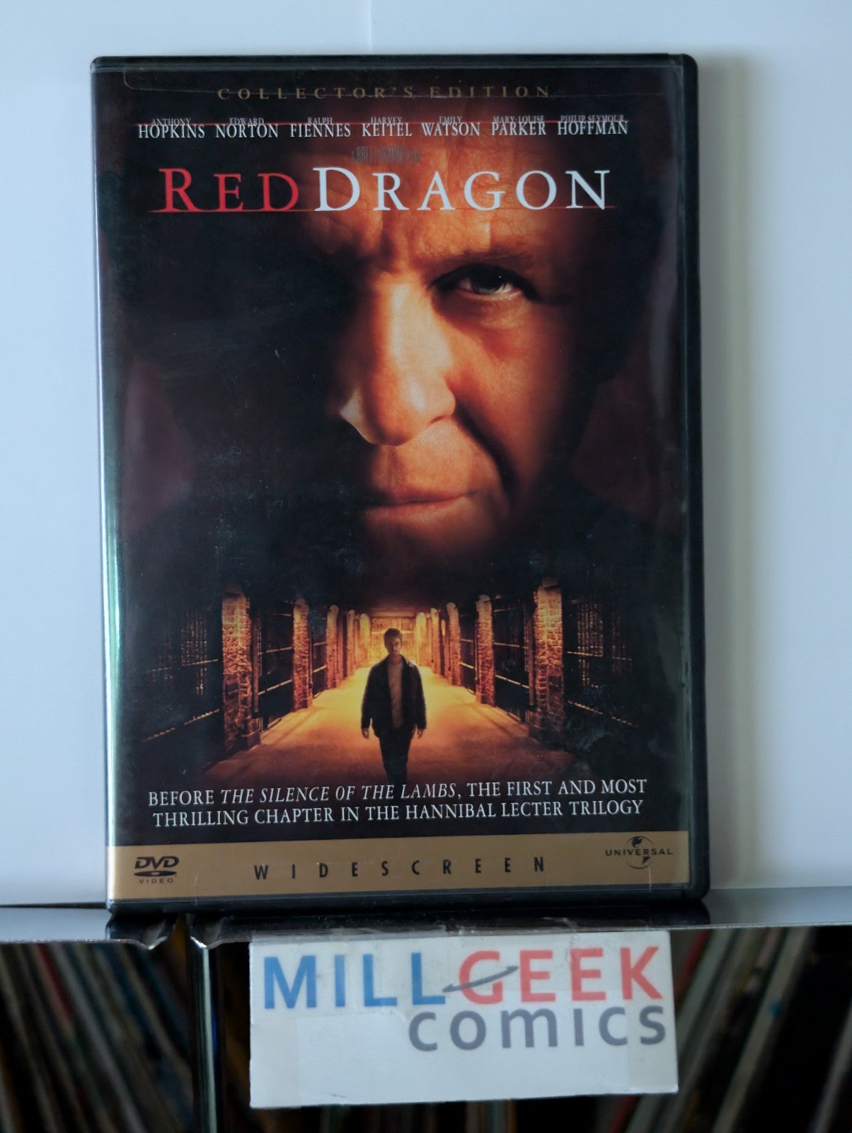 Silence of the Lambs / Red Dragon / Hannibal, 3 Movie Collection (DVD) -JD