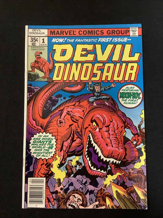 Devil Dinosaur #1 (1978) NM- (9.2) Jack Kirby, 1st App Moon-Boy + Devil Dinosaur