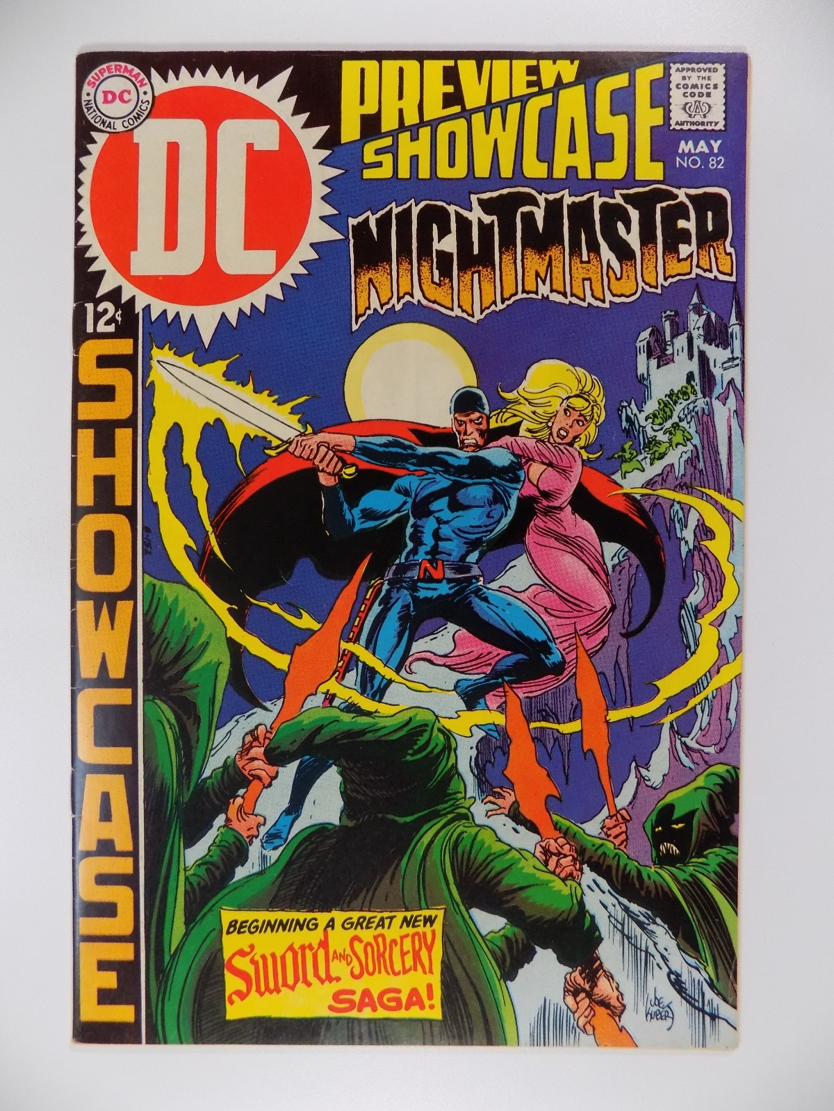 Showcase #82 Nightmaster DC Comic May 1969 Very Fine-