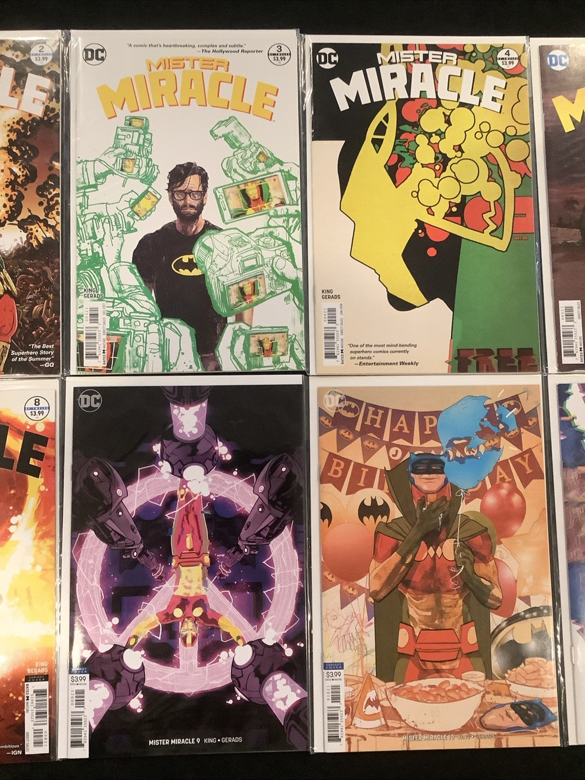 Mister Miracle #1-12 Complete Comic Series, DC, Tom King, HBO Max Show Confirmed