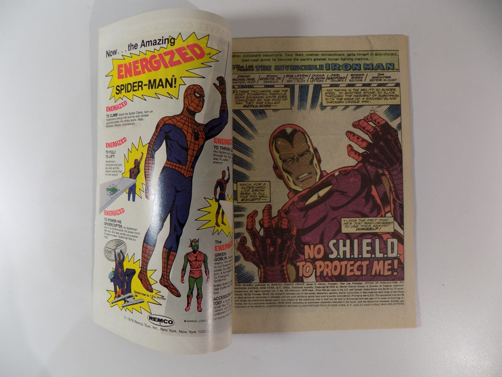 Iron Man #119 Marvel Comic February 1979 Near Mint