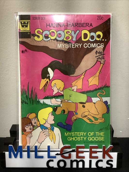 Scooby Doo #19 (Gold Key 1973) VG/F (5.0) Mystery Of The Ghosty Goose