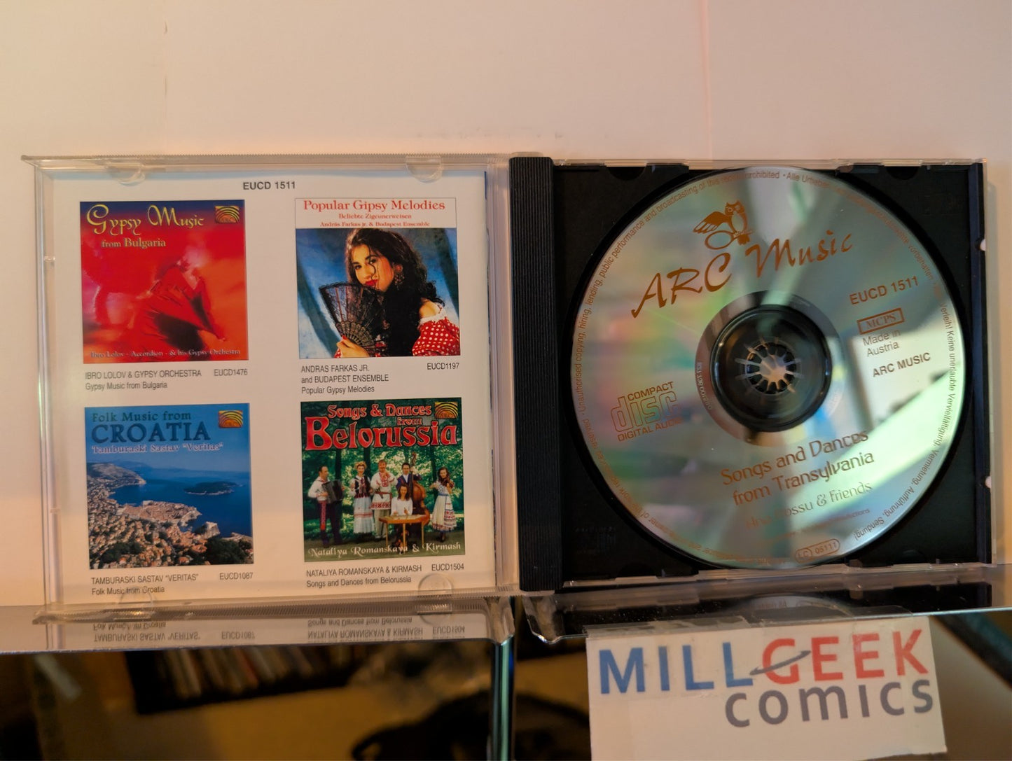 Folk World Music, 5 CDs (Klezmatics/Otava Yo/Madredeus/Transylvania/Khaled) -JD