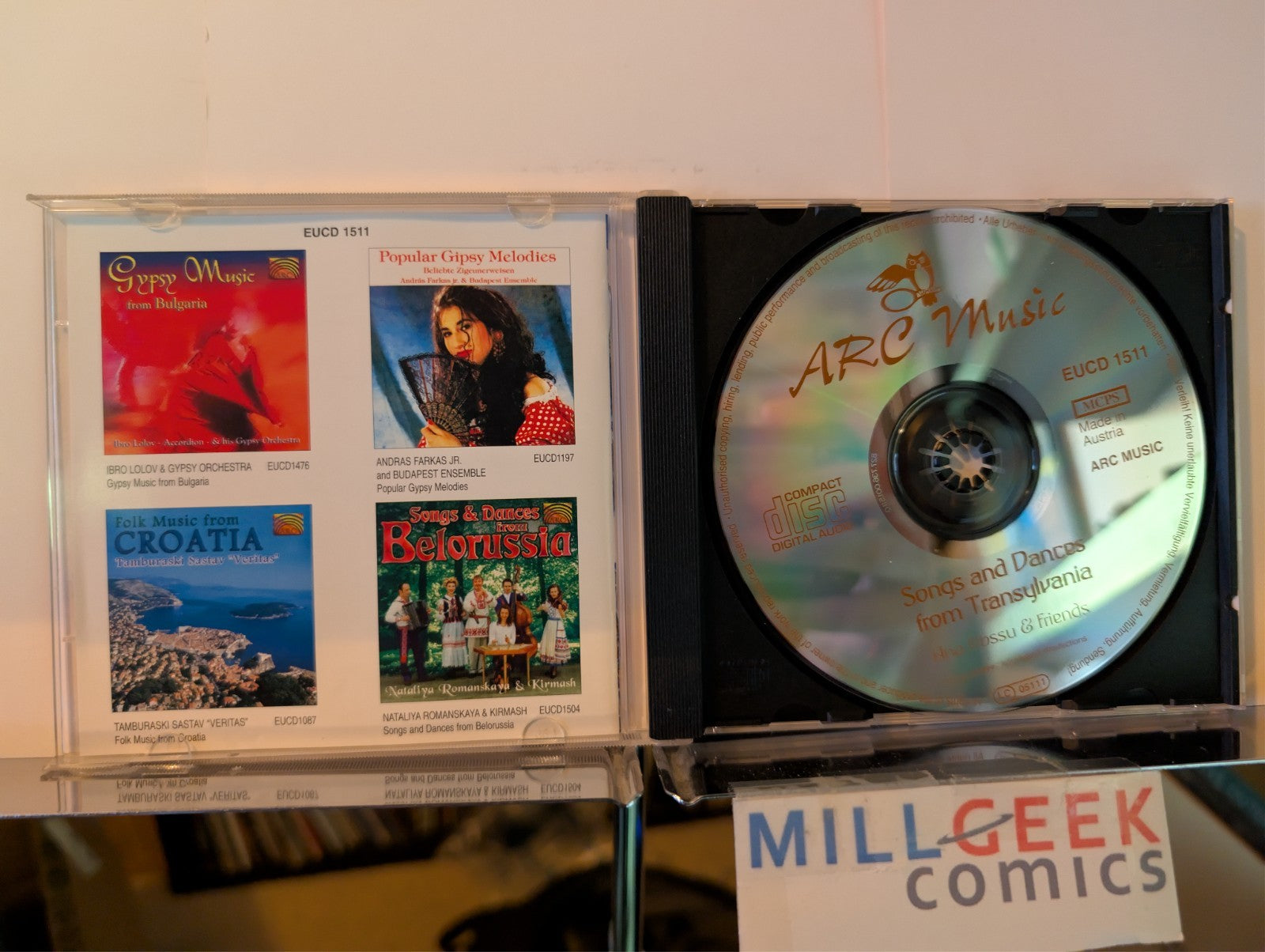 Folk World Music, 5 CDs (Klezmatics/Otava Yo/Madredeus/Transylvania/Khaled) -JD