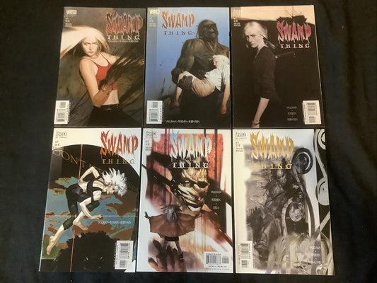 Swamp Thing #1-6 Comic Lot, Vertigo/DC Comics, Brian K. Vaughan, 2000