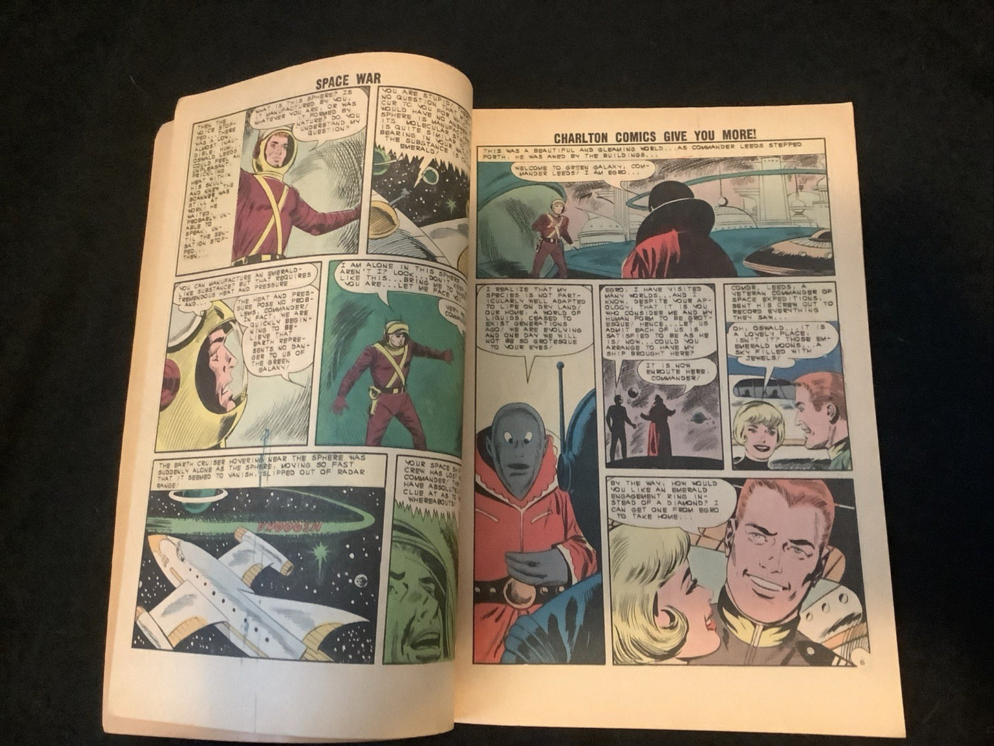 Space War #24 (Charlton September 1963) F/VF (7.0) Vince Alascia