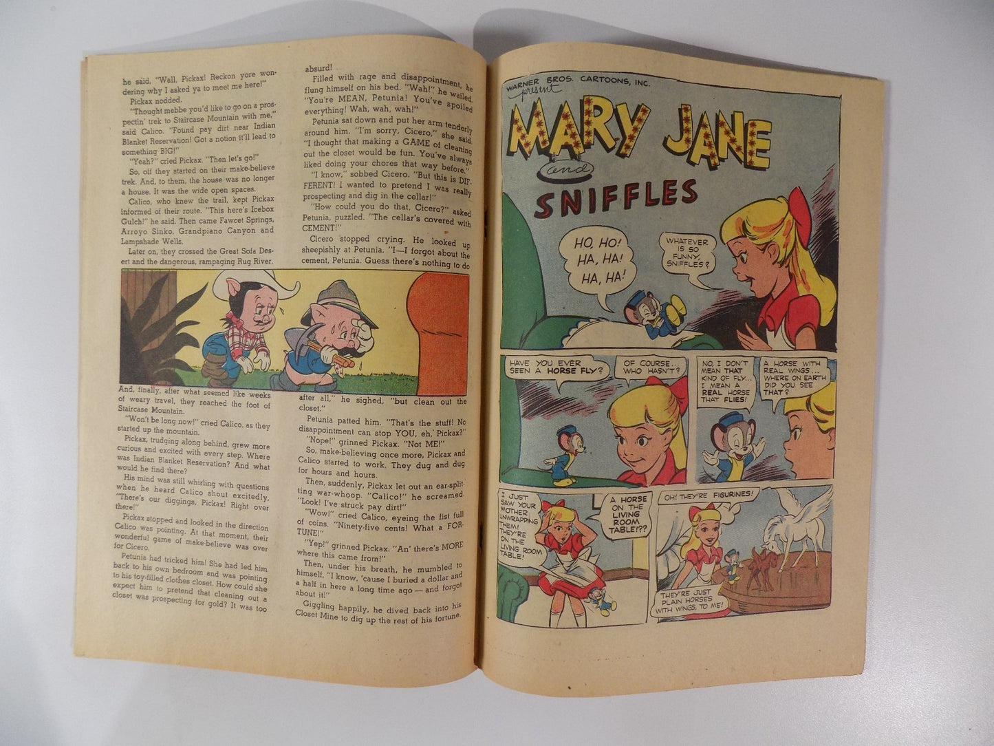 Looney Tunes #144 Dell Comic October 1953 Fine-