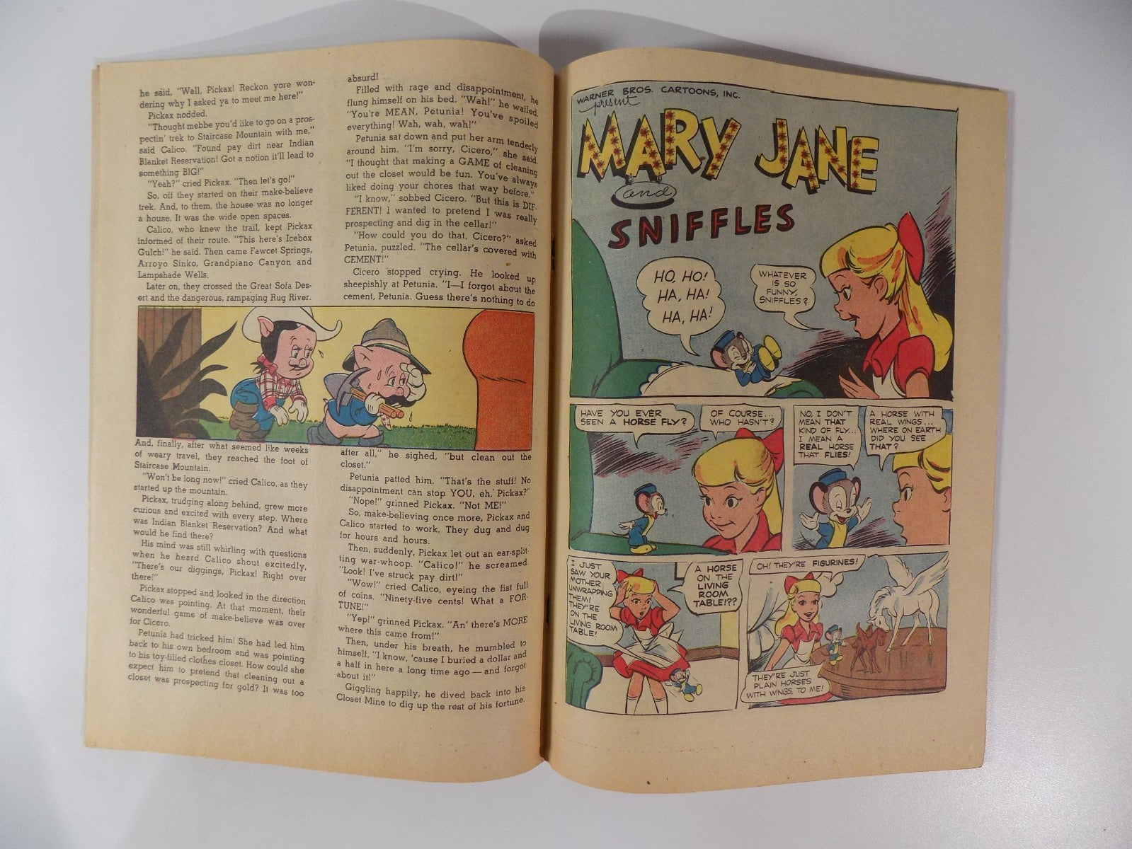 Looney Tunes #144 Dell Comic October 1953 Fine-