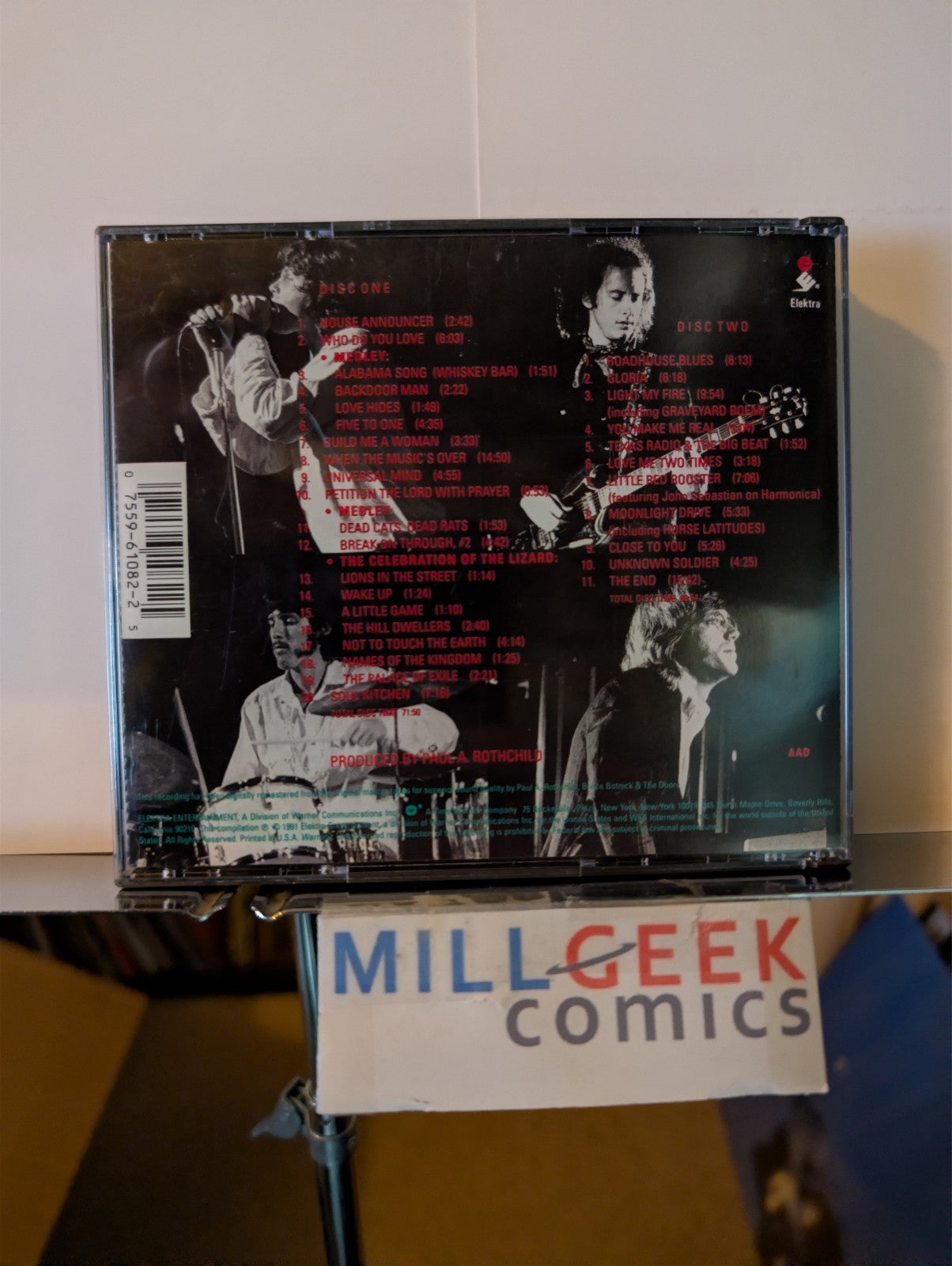 The Doors 4 CD Lot (Soft Parade, L.A. Woman, In Concert, Absolutely Live) -JD