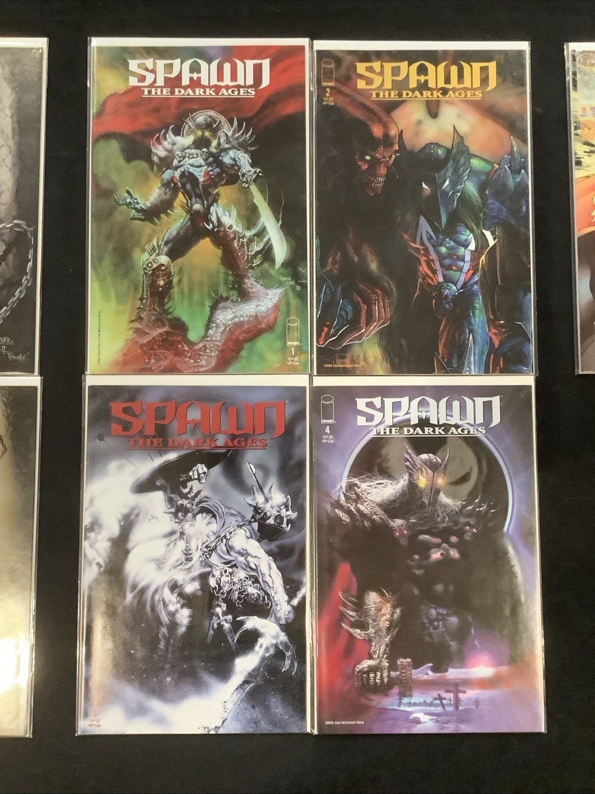 Spawn Comic Bundle: The Undead #1-4, Dark Ages #1-4, Spawn Witchblade #1-3