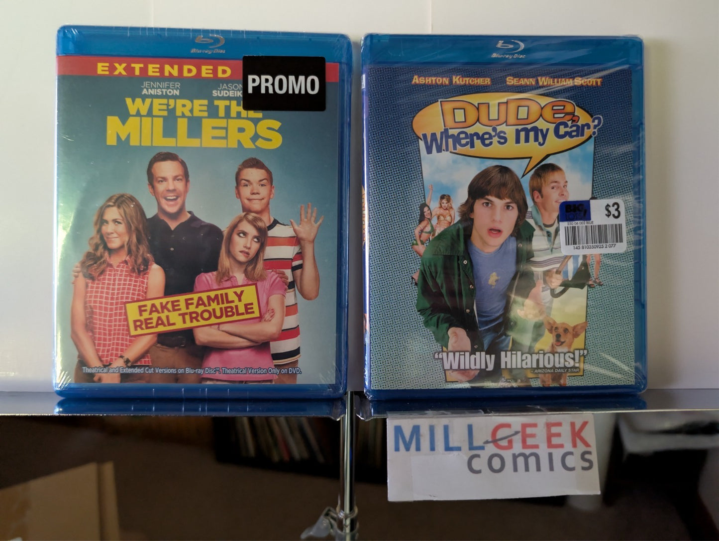 We're the Millers / Dude, Where's My Car?, 2 Comedy Movie Set (Blu-ray) -JD