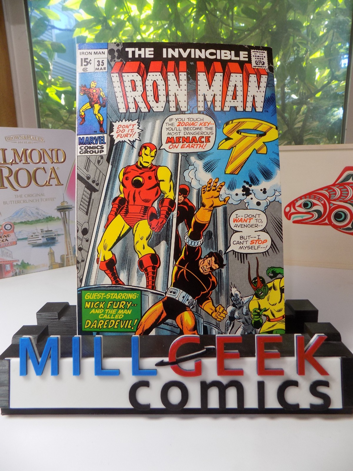 Iron Man #35 Marvel Comic March 1971 Very Fine