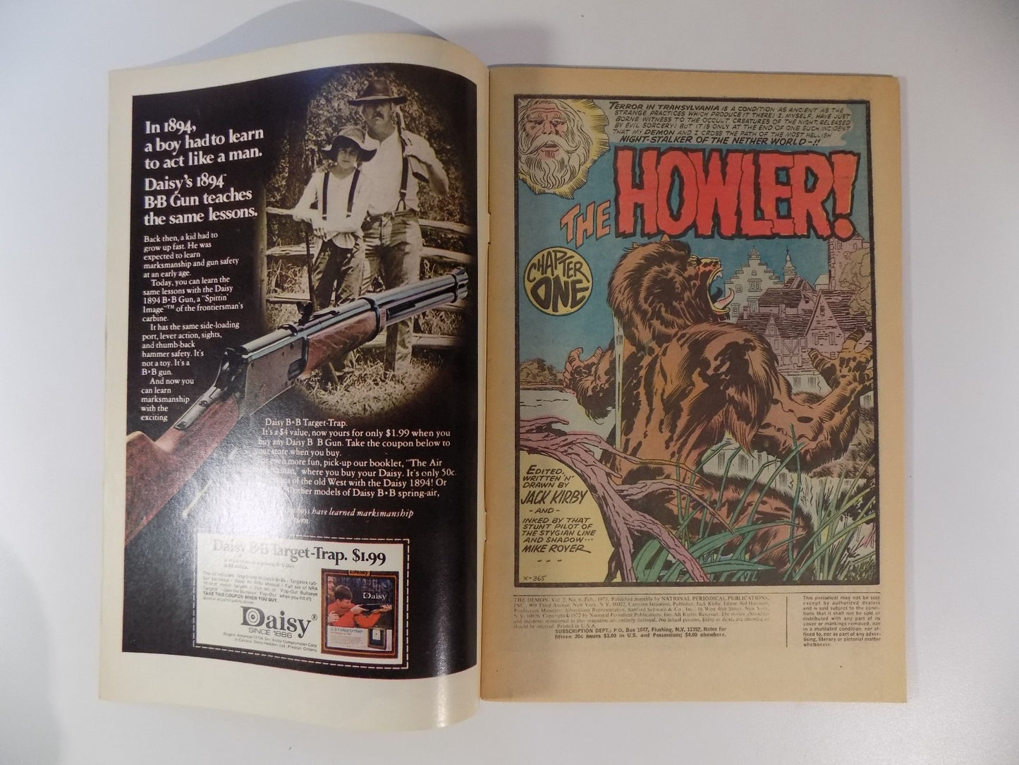 Demon #6 DC Comic February 1973 Very Fine