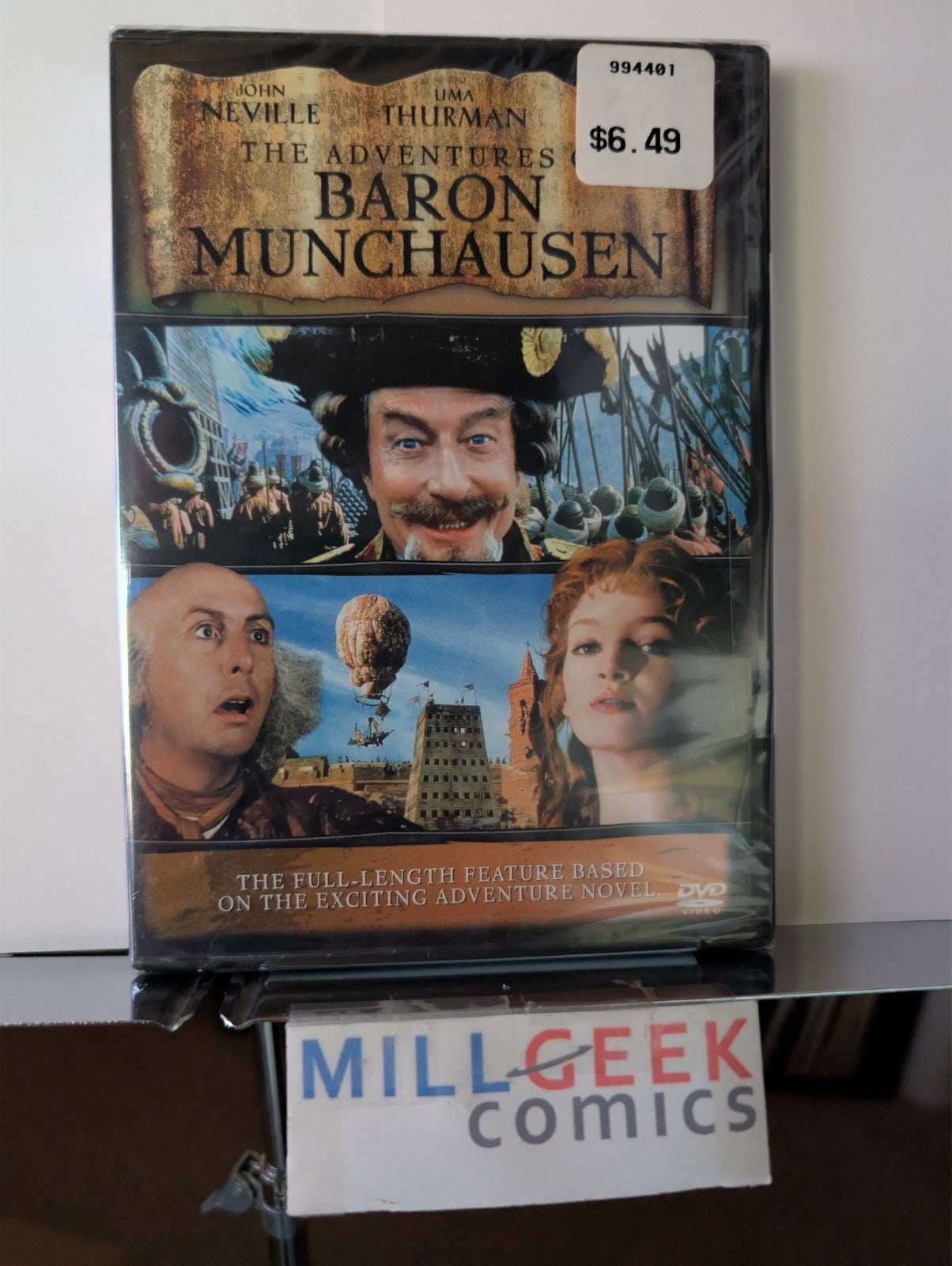 British Comedy 4 Movie Lot, John Cleese, Terry Gilliam, Eric Idle (DVD) -JD