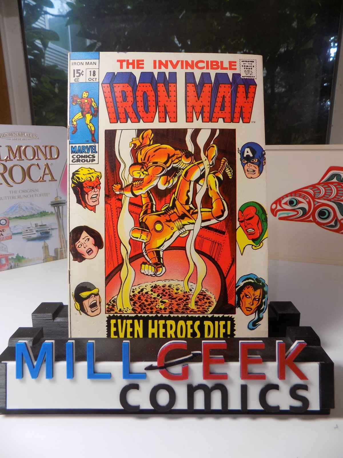 Iron Man #18 Marvel Comic October 1969 Fine/Very Fine