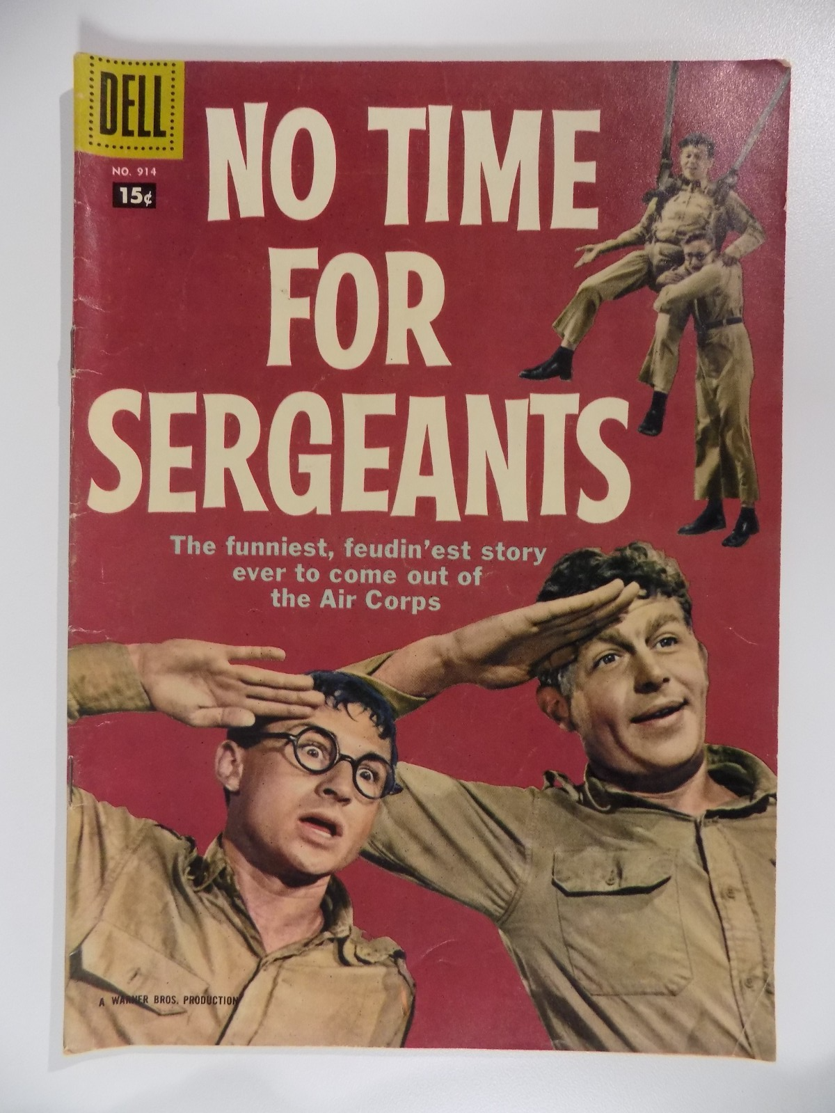 Four Color #914 No Time For Sergeants Dell Comic 1958 Very Fine-