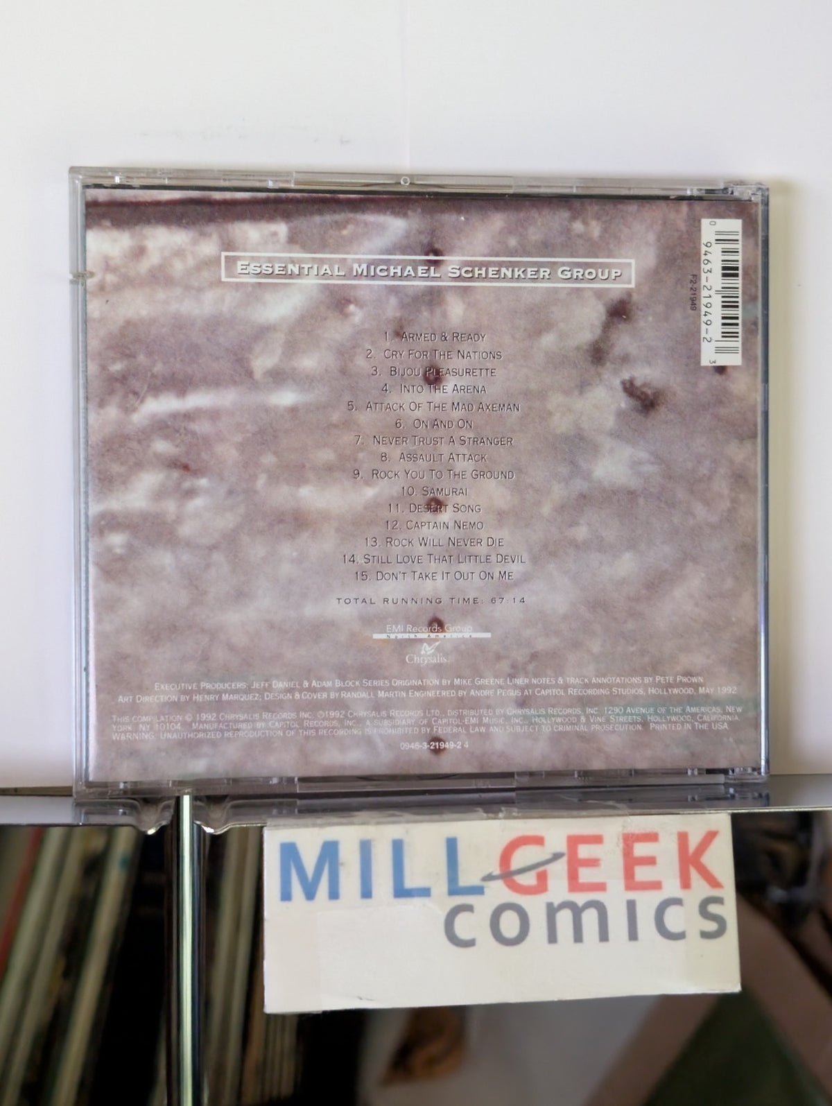 Essential Michael Schenker Group (CD 1992) Like New -JD