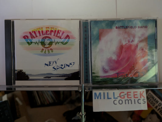 Battlefield Band 2 CD Lot (New Spring, Time & Tide) -JD