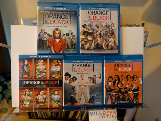 Orange is the New Black, Seasons 1-5 (Blu-Ray) Like New -JD
