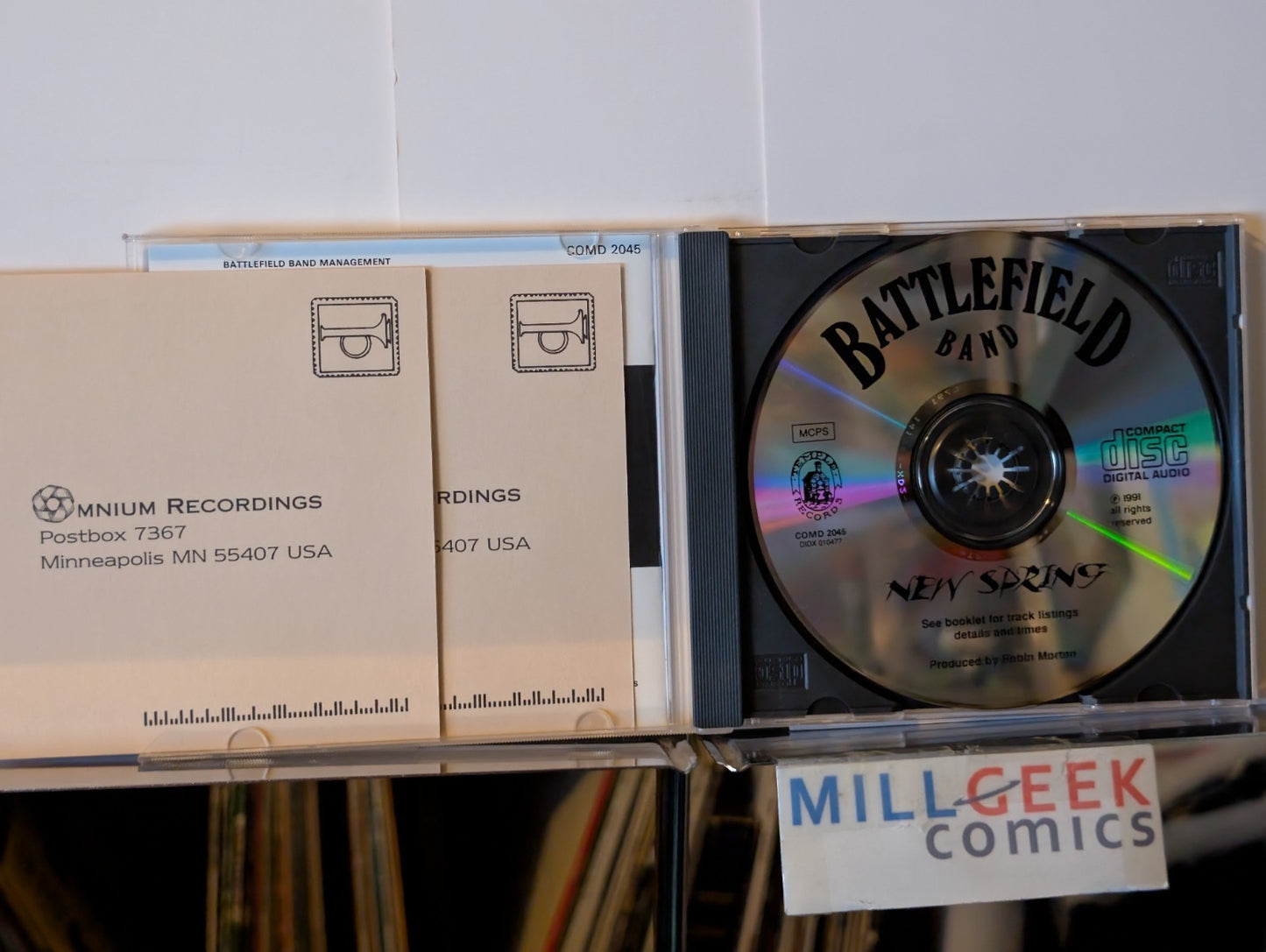 Battlefield Band - New Springs / A Passion for Heroes, 2 CD lot -JD