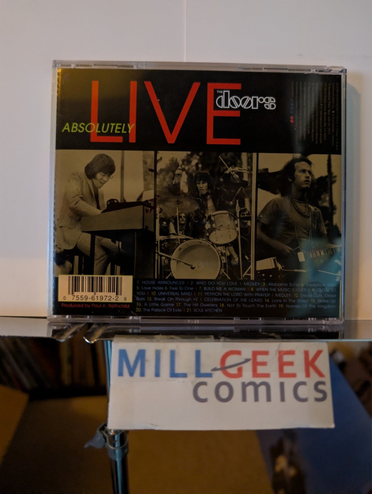 The Doors 4 CD Lot (Soft Parade, L.A. Woman, In Concert, Absolutely Live) -JD