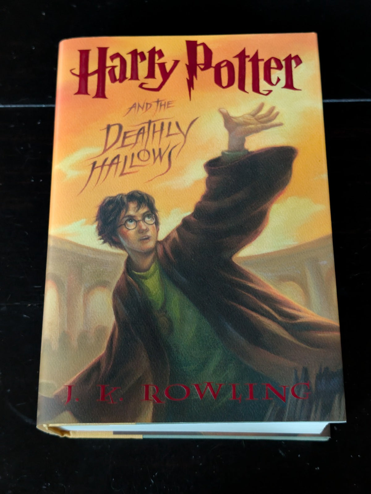 Harry Potter and the Deathly Hallows by J.K. Rowling, 2007 HC First Ed -JD