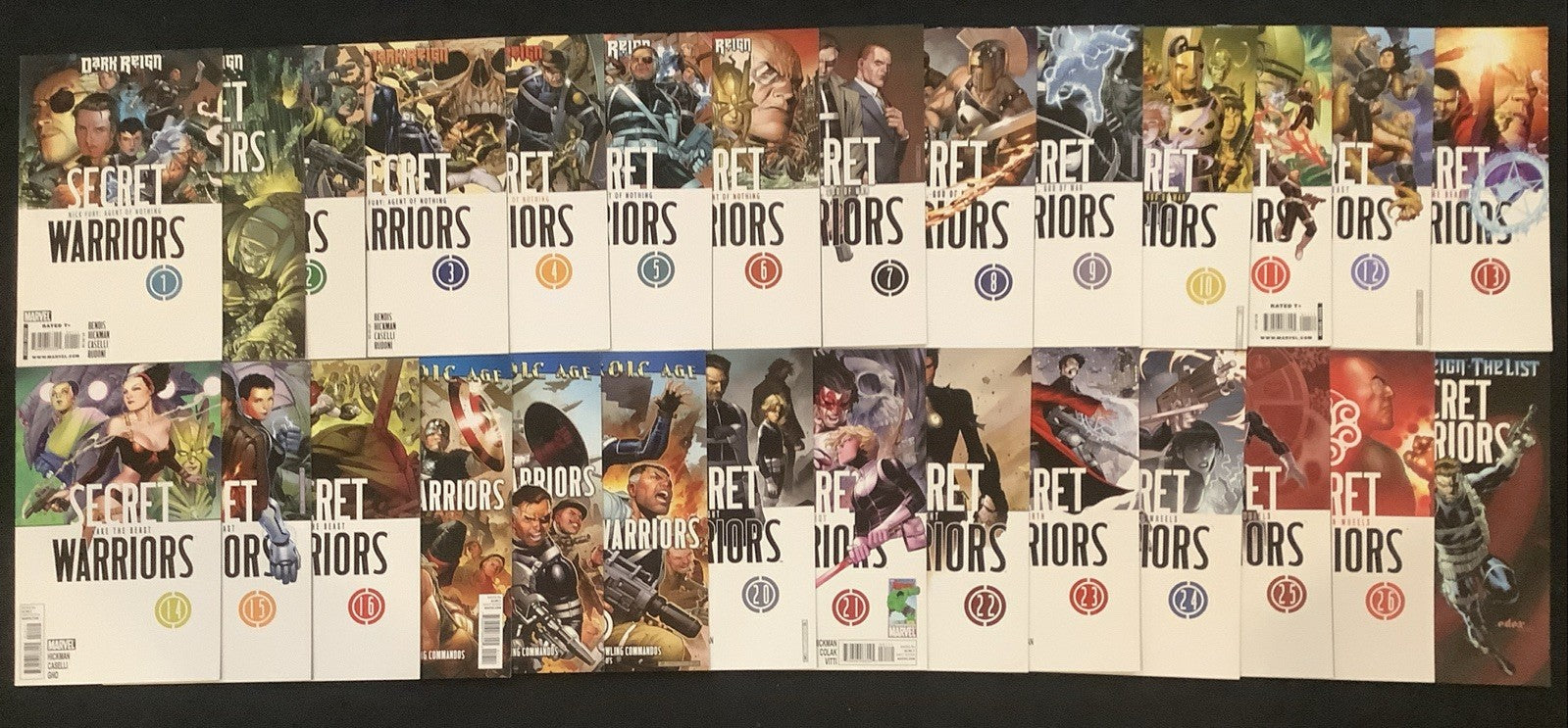 Secret Warriors #1-26 + #2 Second Print Comic Lot, New Madame Hydra, Hickman