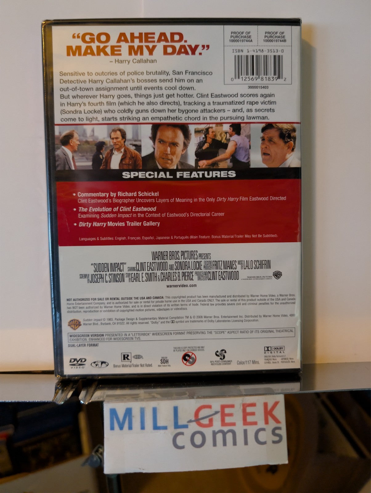 Sudden Impact / The Gauntlet, Clint Eastwood, 2 Movie Set (DVD) -JD