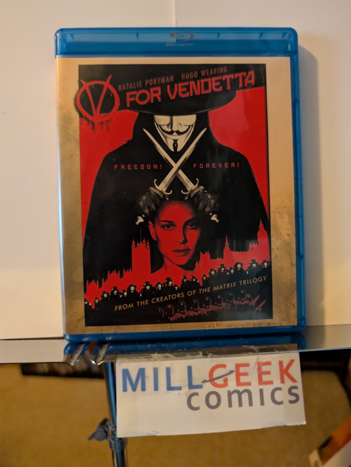 Total Recall / V For Vendetta / Shaun of the Dead, 3 Movie Set (Blu-ray) -JD