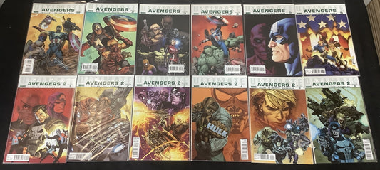 Ultimate Avengers Bundle: Vol.1 #1-6 + Vol.2 #1-6, 1st Black Widow (Monica)